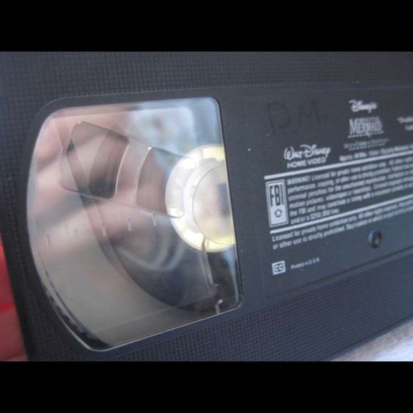 The Little Mermaid Ariel Undersea Double Bubble VHS Cassette Tape Bundle for $1 - Picture 5 of 6